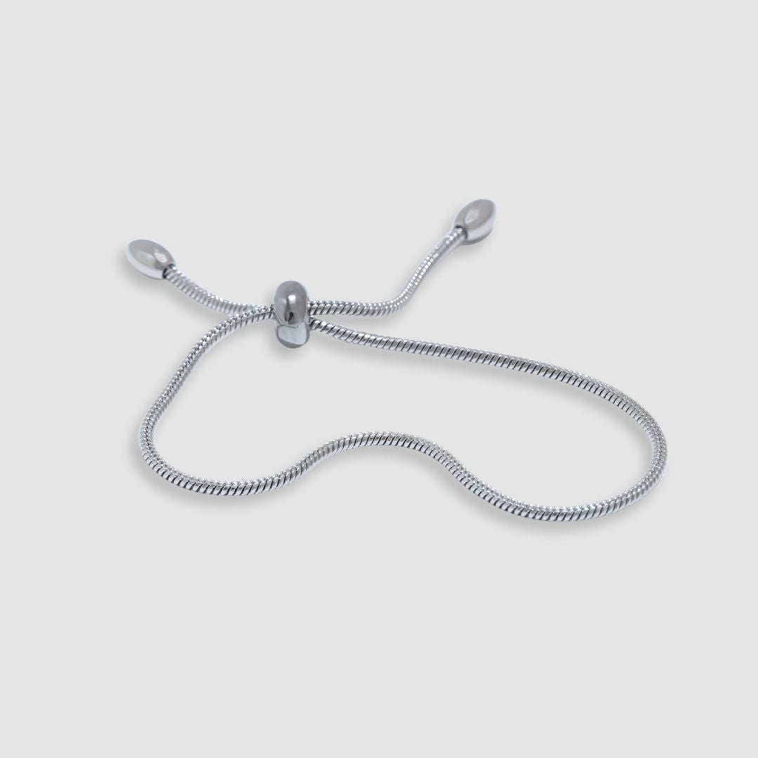 Pulsera bañada en oro 18k ajustable y elegante Malena