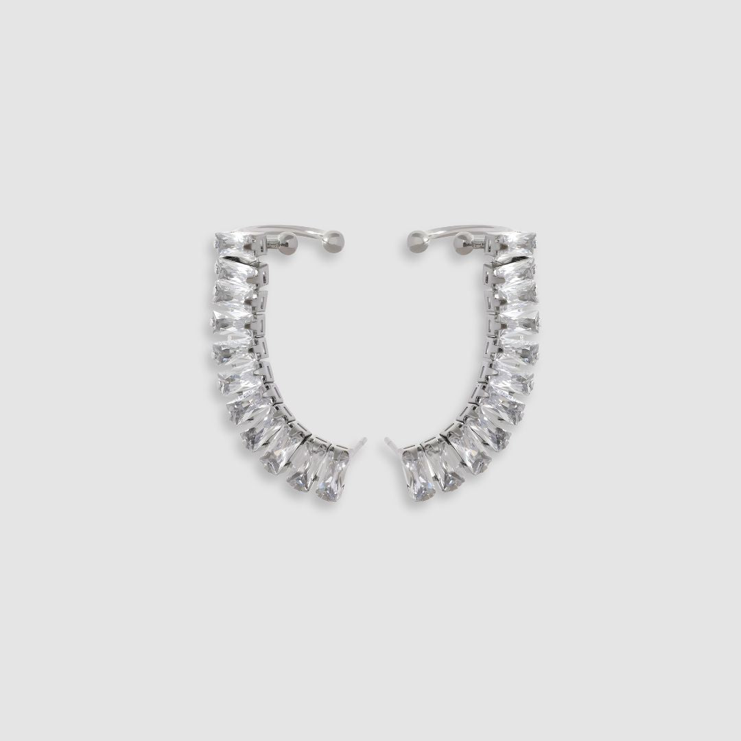 Aretes dorado bañado oro 18k elegante y sofisticado Verónica