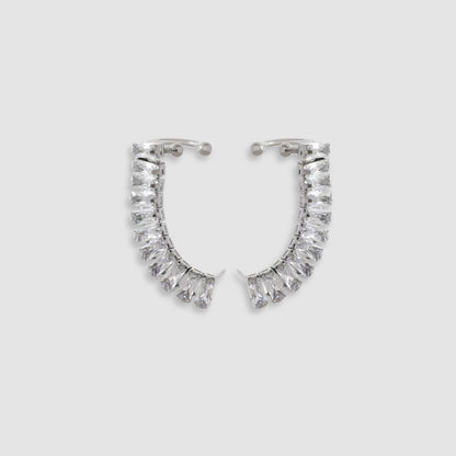 Aretes dorado bañado oro 18k elegante y sofisticado Verónica